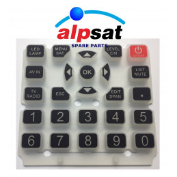 ALPSAT Satfinder Ersatzteil 5HDPRO/AS06-STC Tastatur